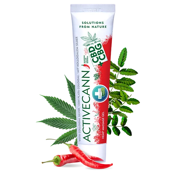 ANNABIS ACTIVECANN WÄRMENDES HANF MASSAGEGEL MIT CBD + CBG