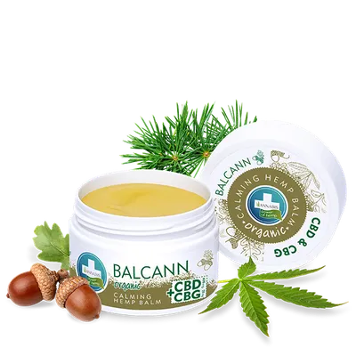 ANNABIS BALCANN ORGANISCHE HANFSALBE MIT CBD & CBG +eichenrinden