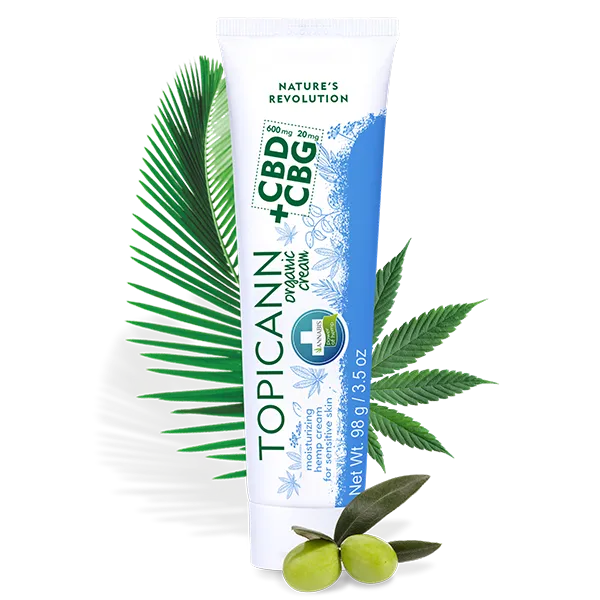 ANNABIS TOPICANN BIO-HANFCREME MIT CBD & CBG