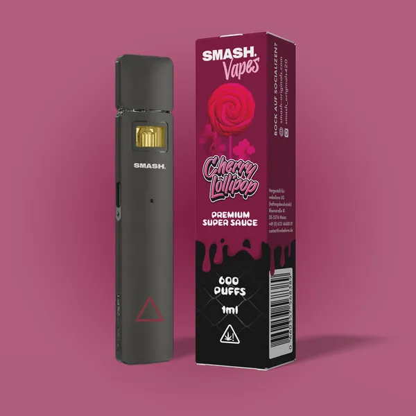 SMASH Vapes – Cherry Lollipop