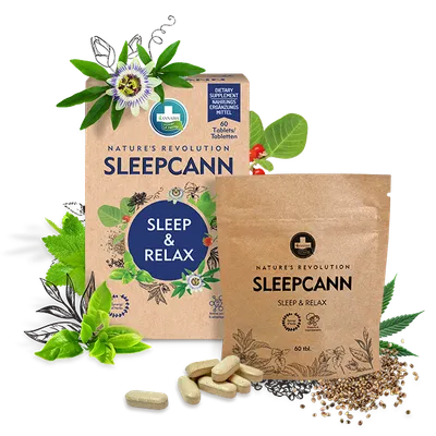 ANNABIS SLEEPCANN SLEEP & RELAX – NAHRUNGSERGÄNZUNG