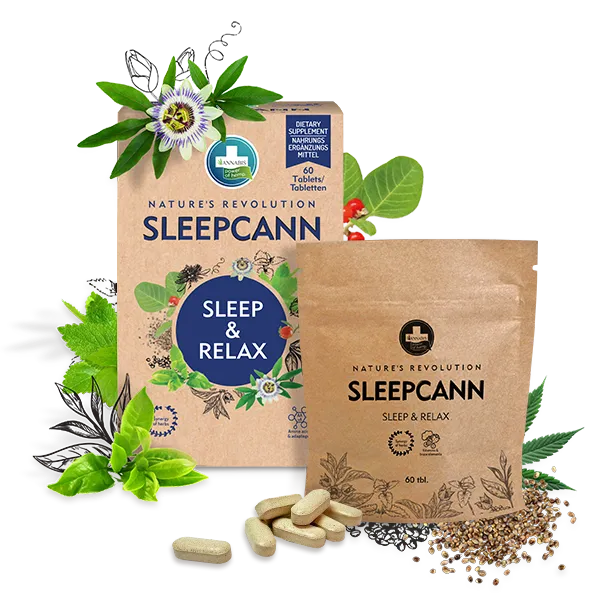 ANNABIS SLEEPCANN SLEEP & RELAX – NAHRUNGSERGÄNZUNG